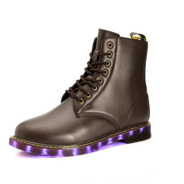 New Arrival Men Martin Boots with LED (YN-26)